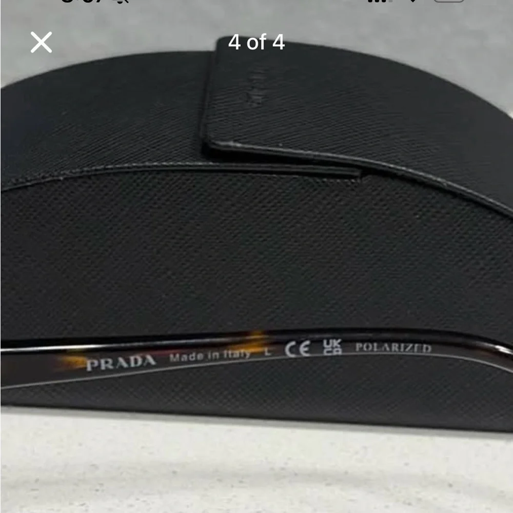 Prada Tortoise Shell Sunglasses - Picture 4 of 4